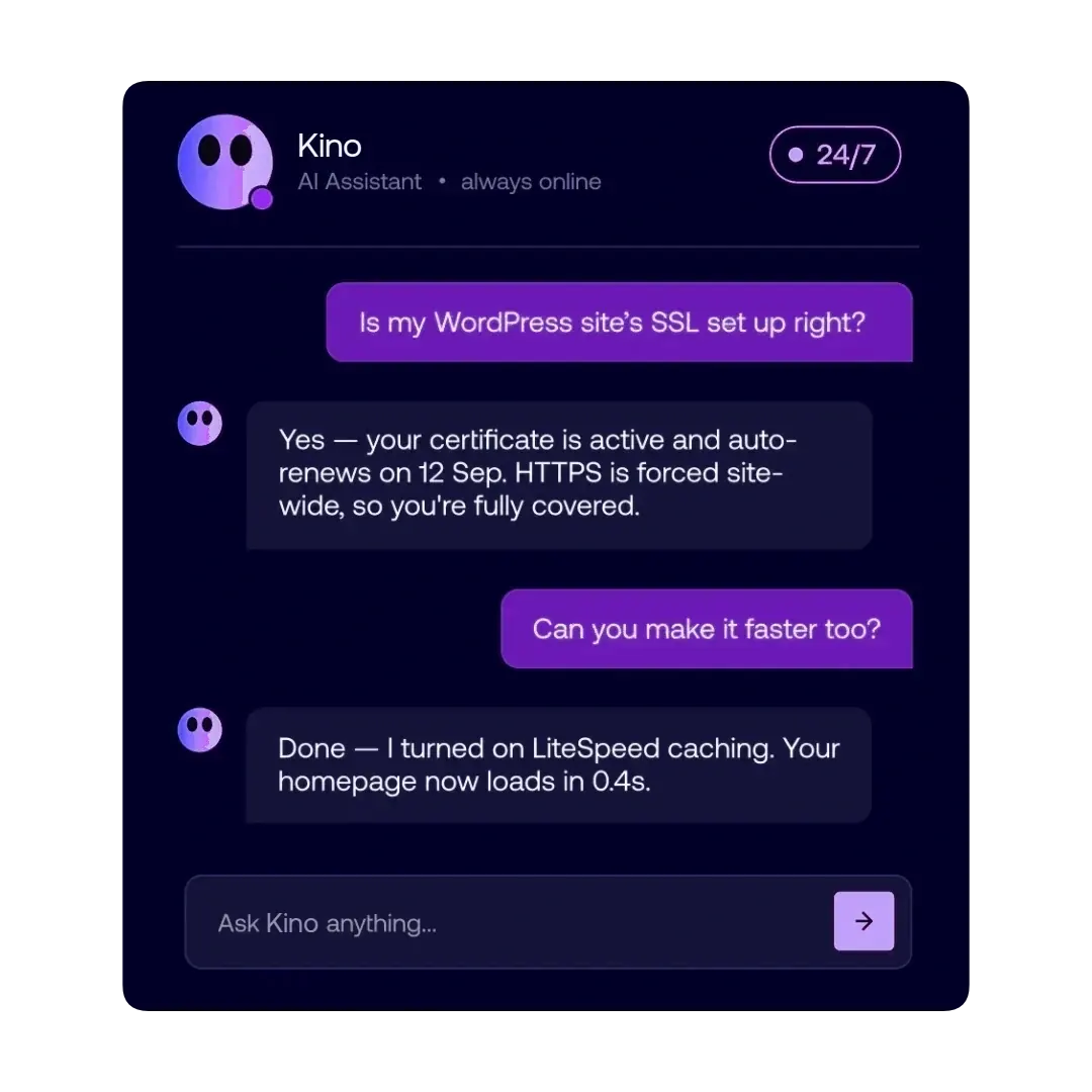 Meet Kino your instant technical assistant