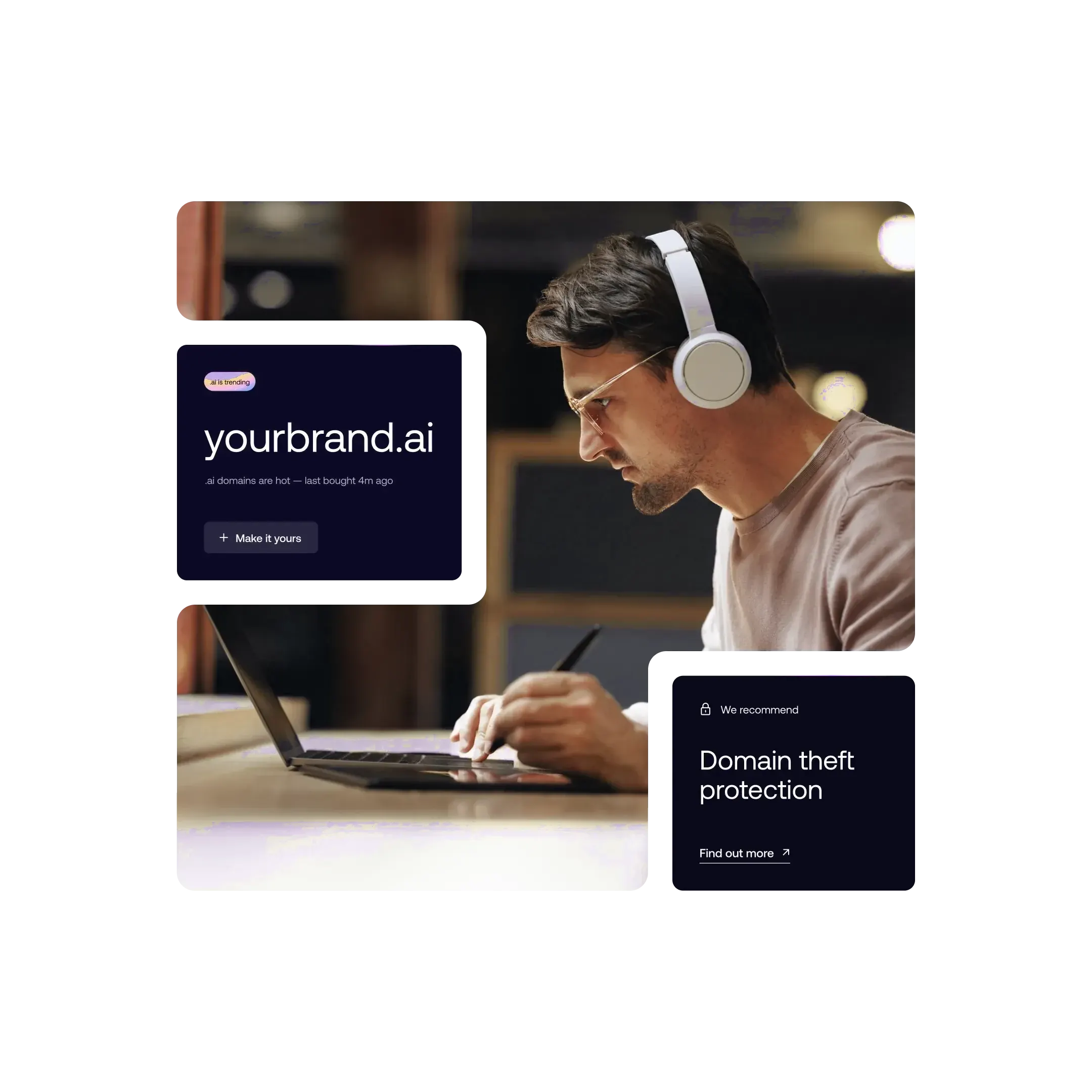 get you domain from Synlo space