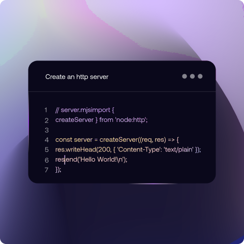 Node.js and Laravel application hosting support